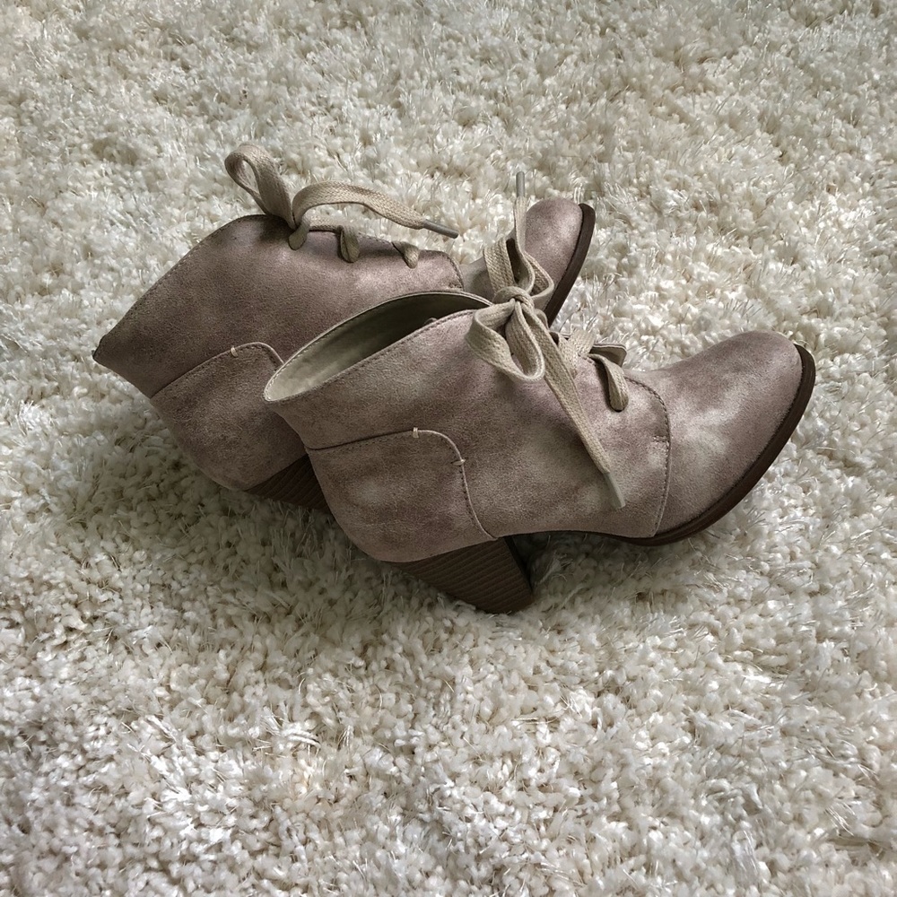 Tan Booties - Picture 3 of 4